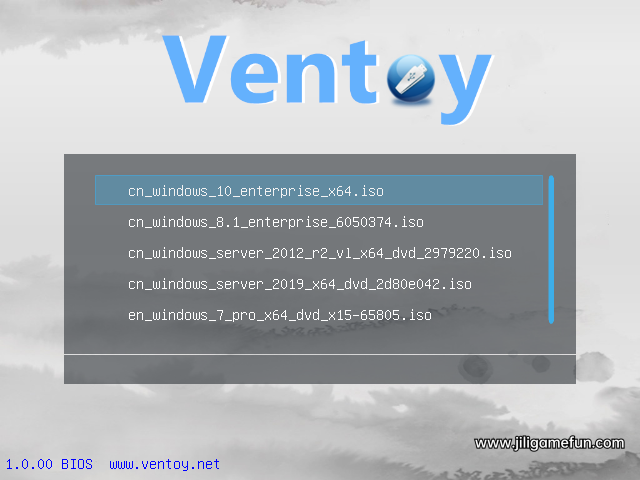 Ventoy电脑版下载v1.0.74国产开源U盘启动制作工具