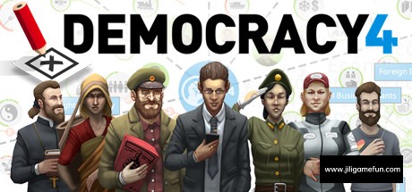 《民主制度4 Democracy 4》中文版百度云迅雷下载v1.55|整合DLC|容量790MB|官方简体中文|支持键盘.鼠标