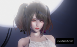 《AI少女》棕色双马尾薄纱白裙小姐姐MOD电脑版下载