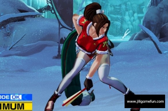 《拳皇15》不知火舞圣诞主题服装MOD电脑版下载