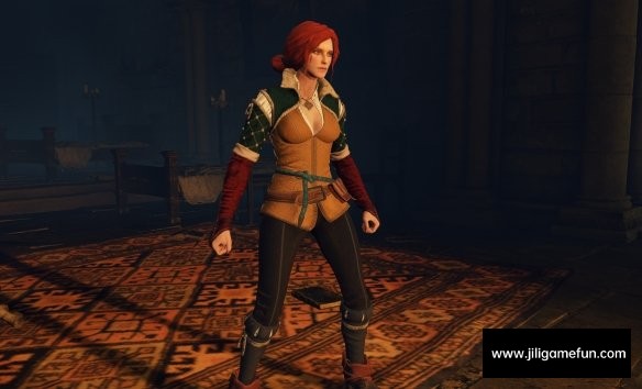 《艾尔登法环》巫师三特莉丝替换占星套装MOD电脑版下载