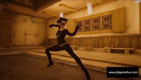 《师父》女性可扮演蝙蝠侠黑色紧身衣猫女MOD电脑版下载