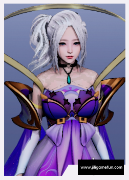 《AI少女》白发紫衣王者女英雄嫦娥MOD电脑版下载