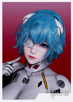《AI少女》蓝色短发白色战斗服EVA绫波丽MOD电脑版下载