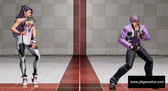 《拳皇15》梁师娘与安琪儿奶牛配色服装MOD电脑版下载