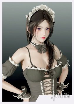 《AI少女》灰白色束带裙俏女仆MOD电脑版下载