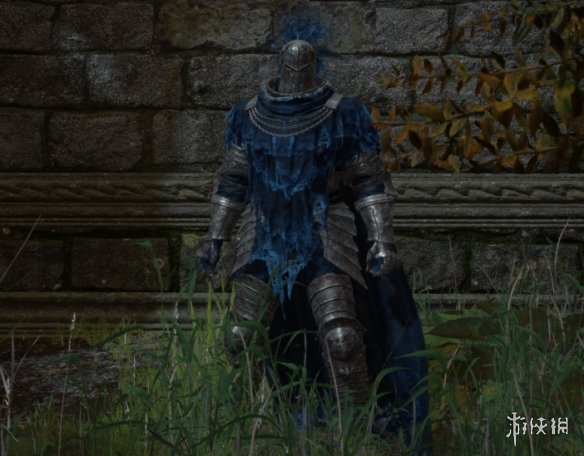 《艾尔登法环》黑夜骑兵套装蓝色长袍纹理MOD电脑版下载