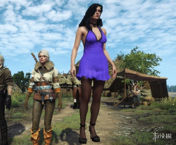《巫师3：狂猎》特莉丝希里获得蒂法连衣裙MOD电脑版下载