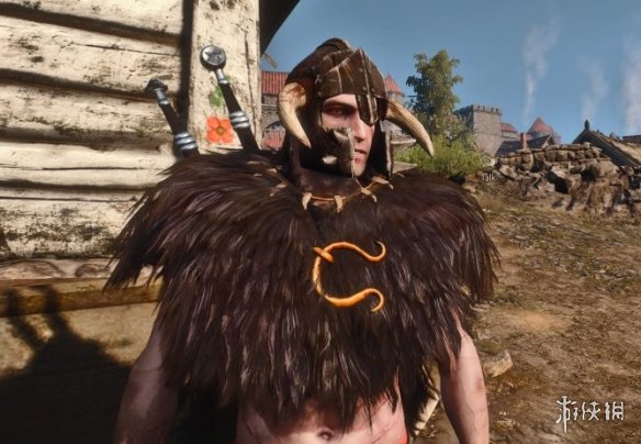 《巫师3：狂猎》兽人牛角头盔取代鸟面具MOD电脑版下载
