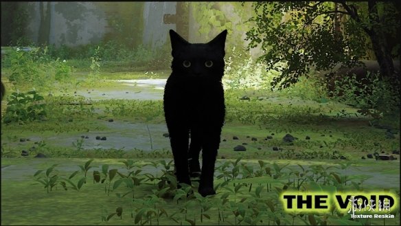 《迷失Stray》如虚空般纯净黑猫MOD电脑版下载