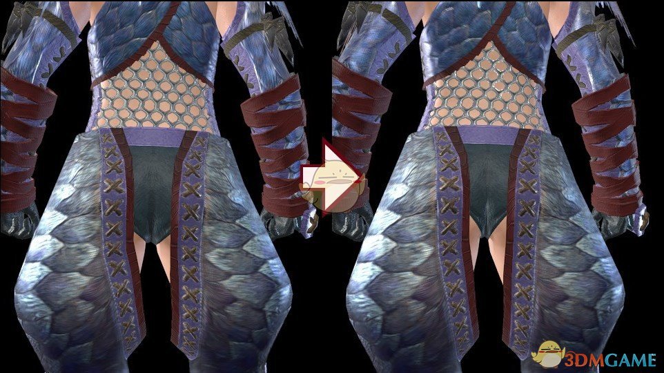 《怪物猎人：崛起》月光套装美化MOD电脑版下载