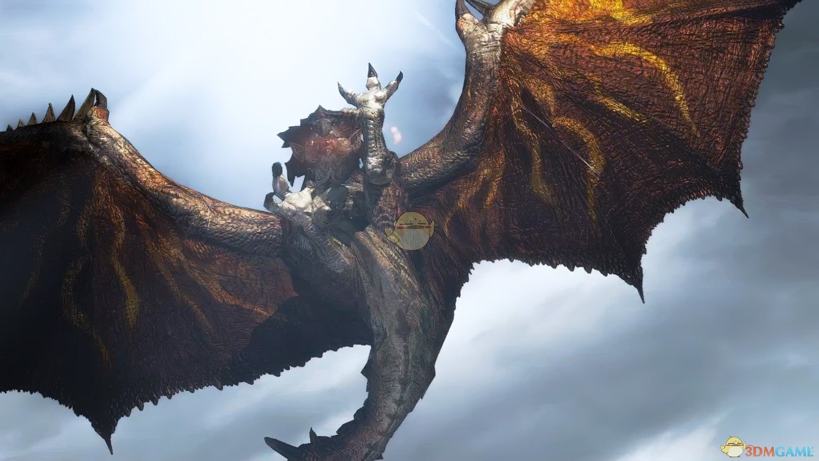 《怪物猎人：崛起》银火龙变为黑炎王MOD电脑版下载