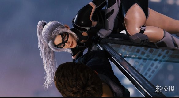 《漫威蜘蛛侠：重制版》黑猫性感缕空战衣MOD电脑版下载