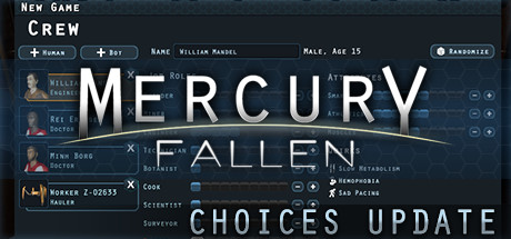 《水星陨落 Mercury Fallen》英文版百度云迅雷下载v1.03