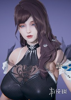 《AI少女》紫色长发性感皮衣美人MOD电脑版下载