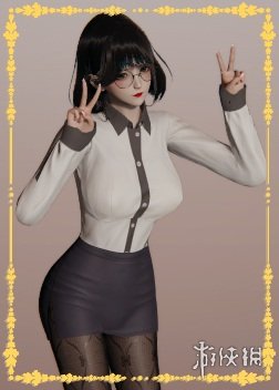 《AI少女》丝袜短裙制服眼镜萌妹MOD电脑版下载