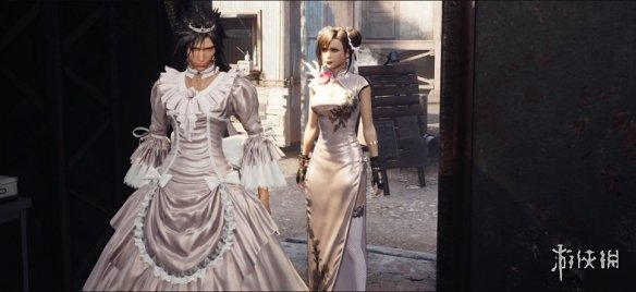 《最终幻想7：重制版》扎克华丽白色礼裙MOD电脑版下载