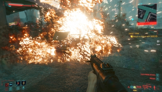 《赛博朋克2077》更好的爆炸和火焰效果MOD电脑版下载