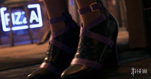《最终幻想7：重制版》蒂法美感紫色高跟鞋v1.15MOD电脑版下载