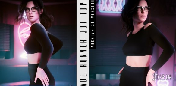 《赛博朋克2077》性感黑色贴身保暖内衣MOD电脑版下载