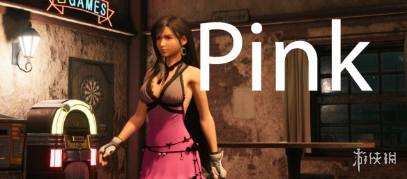 《最终幻想7：重制版》蒂法可爱少女粉连衣裙MOD电脑版下载