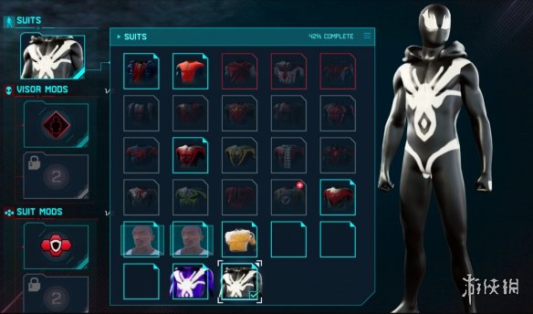 《蜘蛛侠：迈尔斯莫拉莱斯》黑色共生体套装MOD电脑版下载