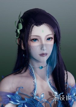 《AI少女》幻想风蓝色妖姬MOD电脑版下载