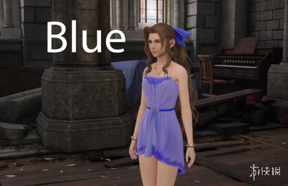 《最终幻想7：重制版》爱丽丝天空蓝短款连衣裙v1.5MOD电脑版下载
