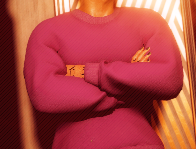 《赛博朋克2077》冬季舒适毛衣MOD电脑版下载