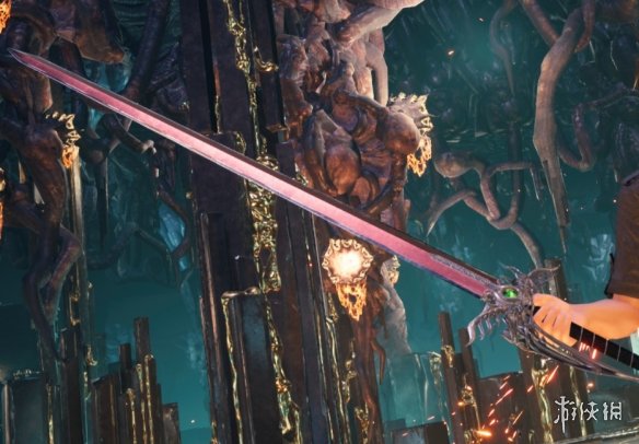 《最终幻想7：重制版》核心危机创世之剑替换破坏大剑MOD电脑版下载