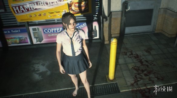 《生化危机2：重制版》克莱尔少女JK装赤脚MOD[兼容新版本]电脑版下载