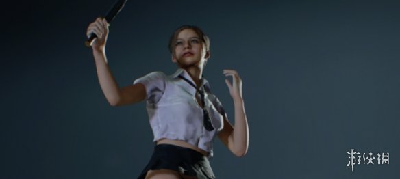 《生化危机2：重制版》克莱尔少女JK装比基尼黑色内衣MOD[兼容新版本]电脑版下载