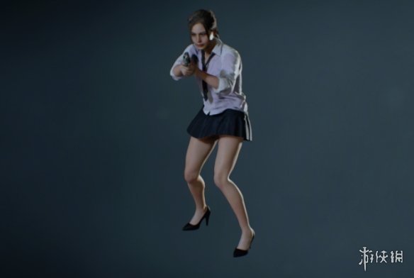 《生化危机2：重制版》克莱尔少女JK装高跟鞋MOD[兼容新版本]电脑版下载