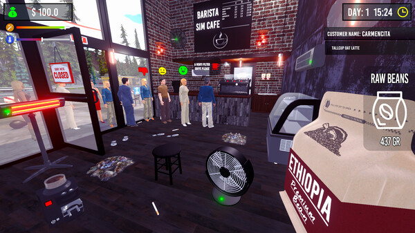《咖啡师模拟器 Barista Simulator》英文版百度云迅雷下载 二次世界 第3张