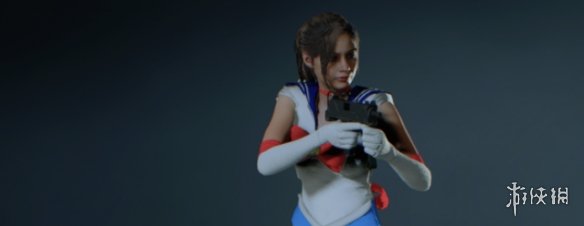 《生化危机2：重制版》克莱尔美少女战士蓝内衣MOD[兼容新版本]电脑版下载