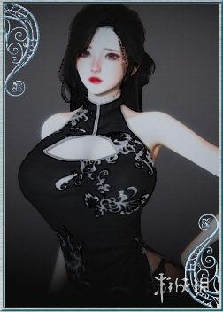 《AI少女》黑旗袍性感长发御姐MOD电脑版下载