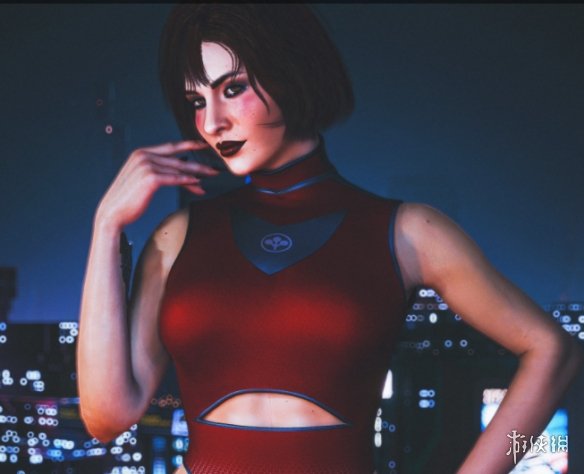 《赛博朋克2077》女V荒坂性感连体衣MOD电脑版下载