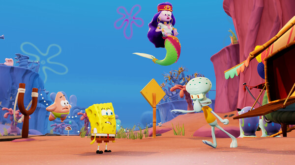 《海绵宝宝：宇宙摇晃 SpongeBob SquarePants: The Cosmic Shake》中文版百度云迅雷下载v1.2|容量8.58GB|官方简体中文|支持键盘.鼠标.手柄 二次世界 第7张