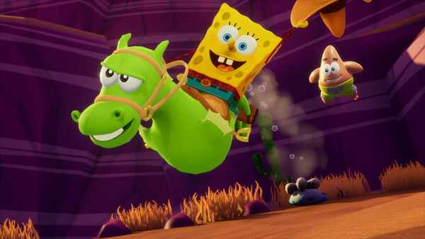 《海绵宝宝：宇宙摇晃 SpongeBob SquarePants: The Cosmic Shake》中文版百度云迅雷下载v1.2|容量8.58GB|官方简体中文|支持键盘.鼠标.手柄 二次世界 第5张