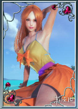 《AI少女》橘色长发海滩女神MOD电脑版下载