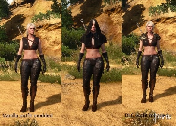 《巫师3次世代版》希里新的皮衣MOD电脑版下载