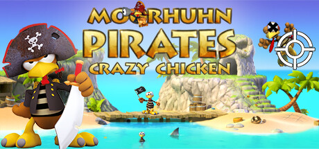 《怪鸡海盗：疯狂海盗鸡 Moorhuhn Piraten Crazy Chicken Pirates》英文版百度云迅雷下载