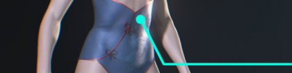 《生化危机3：重制版》吉尔旗袍泳装黑丝纹身MOD[仅支持旧版本]电脑版下载