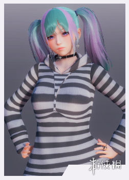 《AI少女》斑马条纹卫衣美少女MOD电脑版下载