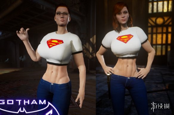 《哥谭骑士》蝙蝠女芭芭拉超人T恤MOD电脑版下载