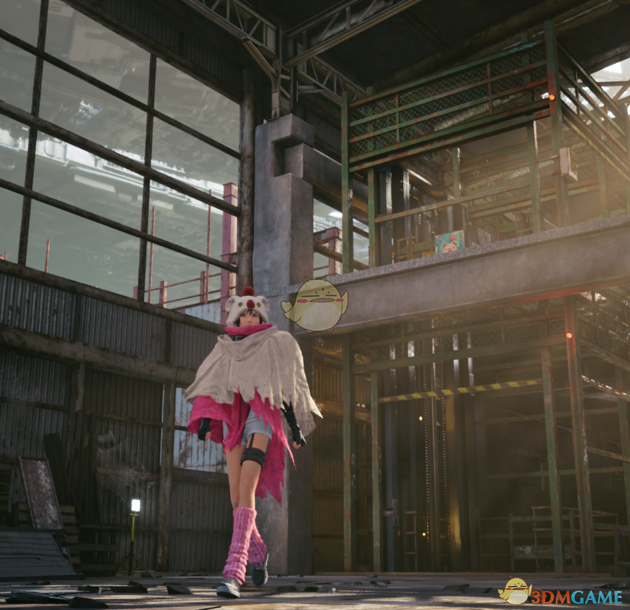 《最终幻想7：重制版》尤菲的粉色莫古力服装MOD电脑版下载