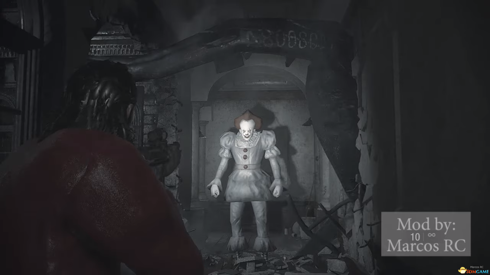 《生化危机2：重制版》小丑回魂夜小丑替换暴君MOD电脑版下载