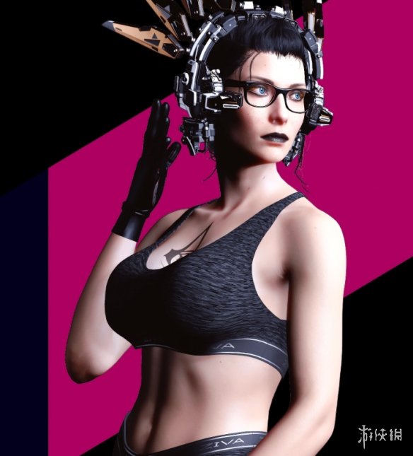 《赛博朋克2077》性感无袖背心内衣MOD[支持v2.1]电脑版下载