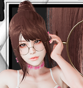 《AI少女》性感丸子头眼镜娘MOD电脑版下载