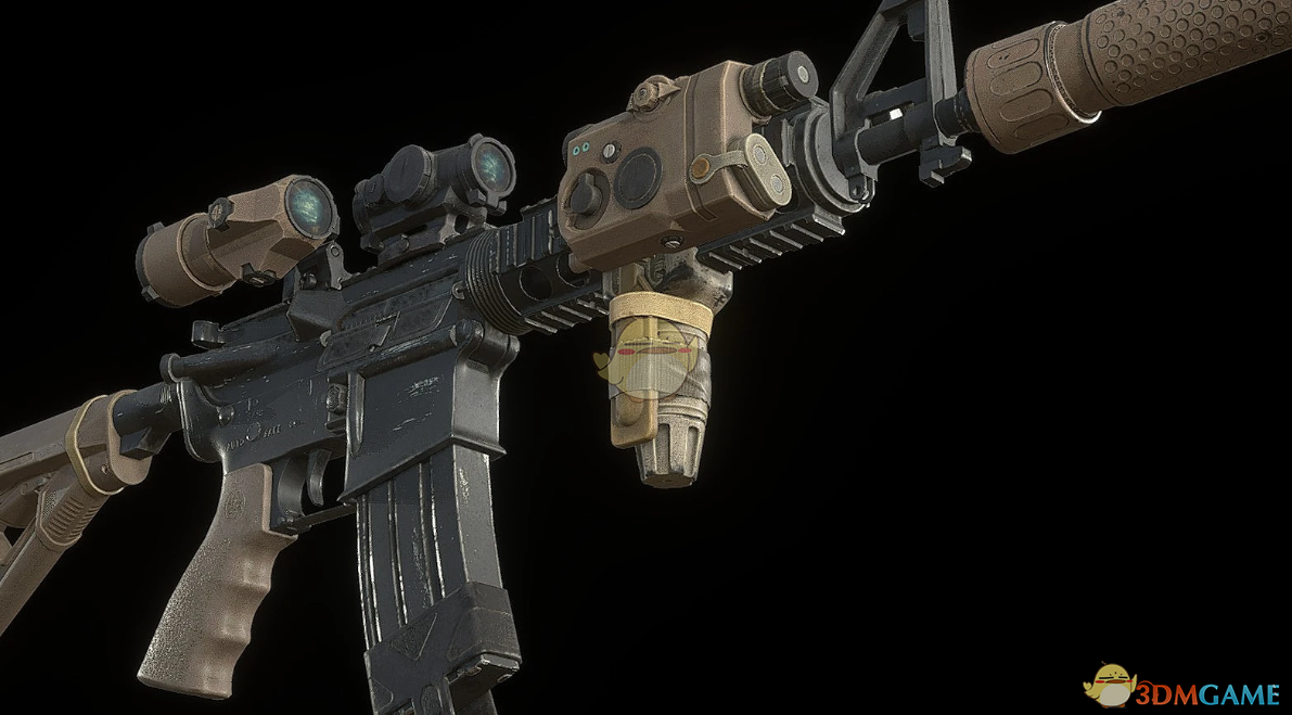 《生化危机4：重制版》柯尔特MK18步枪包MOD电脑版下载